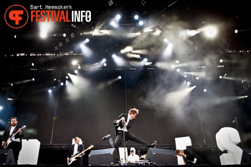 The Hives op Rock Werchter 2011 foto