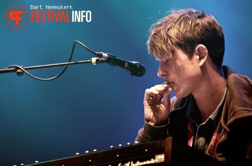 James Blake op Rock Werchter 2011 foto