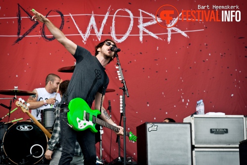 All Time Low op Rock Werchter 2011 foto