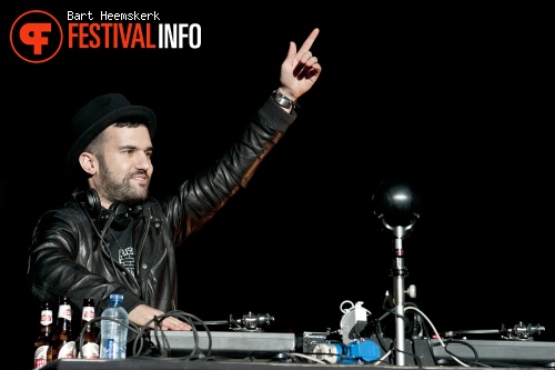 A-Trak op Rock Werchter 2011 foto