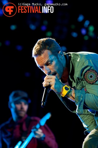 Coldplay op Open'er Festival 2011 foto