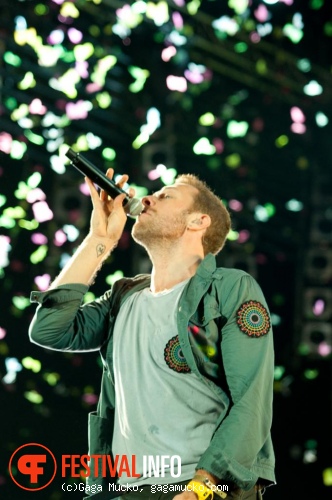 Coldplay op Open'er Festival 2011 foto