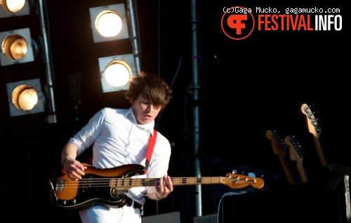 The Wombats op Open'er Festival 2011 foto