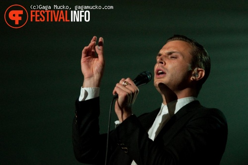 Hurts op Open'er Festival 2011 foto