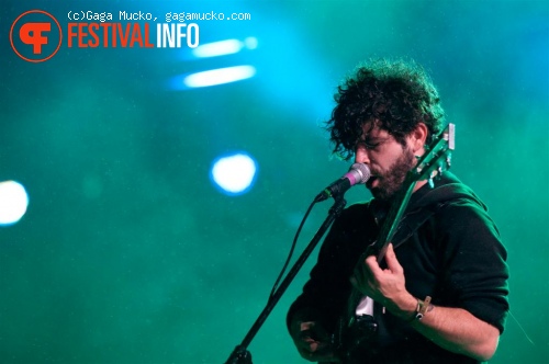 Foals op Open'er Festival 2011 foto