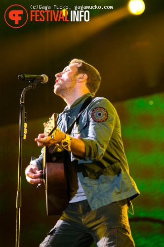 Coldplay op Open'er Festival 2011 foto