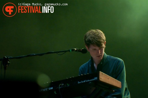 James Blake op Open'er Festival 2011 foto