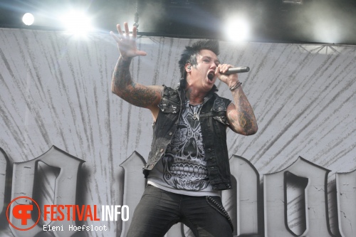 Papa Roach op Dour Festival 2011 foto