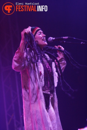 CocoRosie op Dour Festival 2011 foto