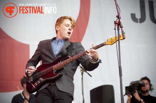 The Crookes op Parkpop 2011 foto