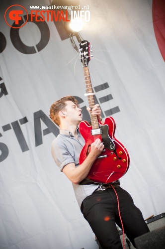 The Crookes op Parkpop 2011 foto