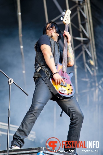 Papa Roach op Sonisphere France 2011 foto