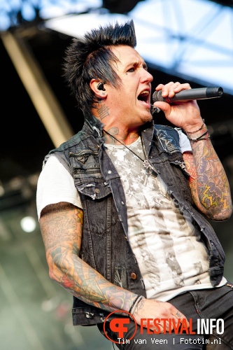 Papa Roach op Sonisphere France 2011 foto