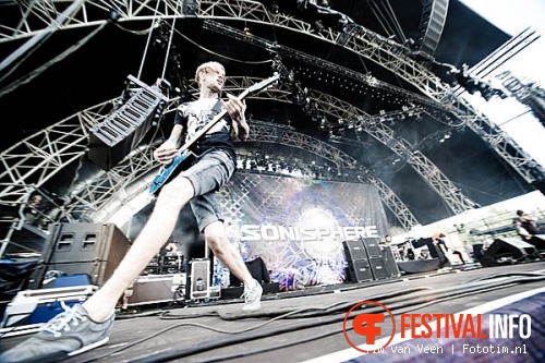 Bring Me The Horizon op Sonisphere France 2011 foto