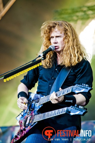 Megadeth op Sonisphere France 2011 foto