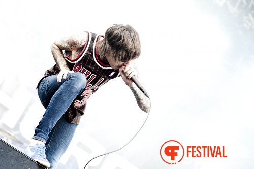 Bring Me The Horizon op Sonisphere France 2011 foto