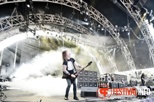 Slayer op Sonisphere France 2011 foto