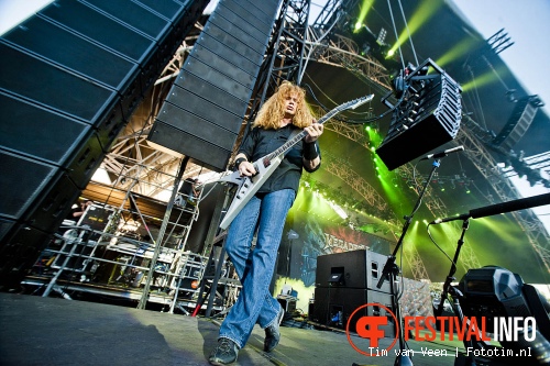 Megadeth op Sonisphere France 2011 foto