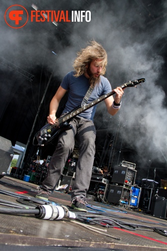 Mastodon op Graspop Metal Meeting 2011 foto