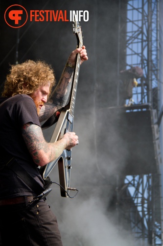 Mastodon op Graspop Metal Meeting 2011 foto