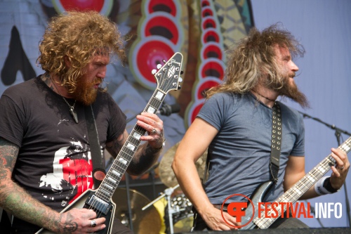 Mastodon op Graspop Metal Meeting 2011 foto