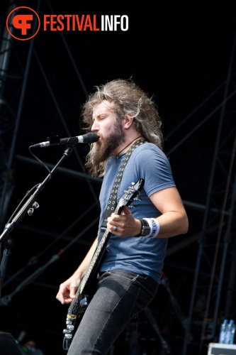 Mastodon op Graspop Metal Meeting 2011 foto