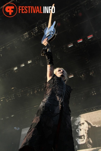 Rob Zombie op Graspop Metal Meeting 2011 foto