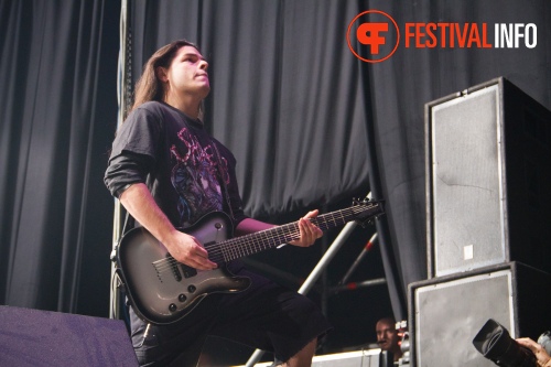 Suicide Silence op Graspop Metal Meeting 2011 foto