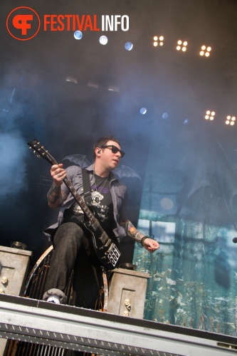 Avenged Sevenfold op Graspop Metal Meeting 2011 foto