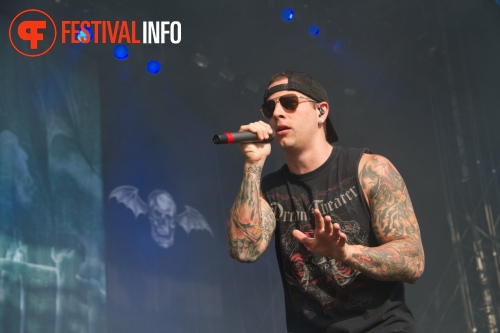 Avenged Sevenfold op Graspop Metal Meeting 2011 foto