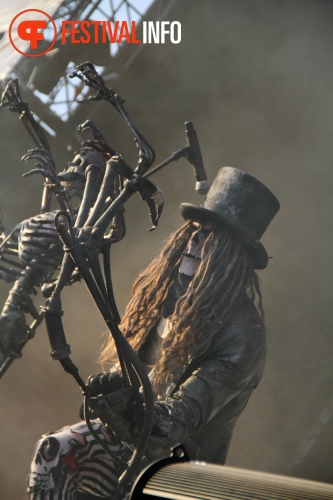 Rob Zombie op Graspop Metal Meeting 2011 foto