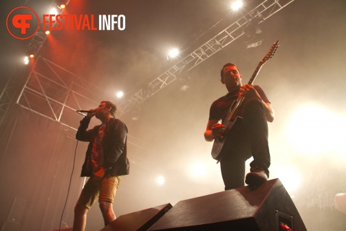 Parkway Drive op Graspop Metal Meeting 2011 foto