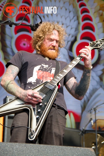 Mastodon op Graspop Metal Meeting 2011 foto