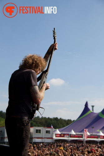 Mastodon op Graspop Metal Meeting 2011 foto