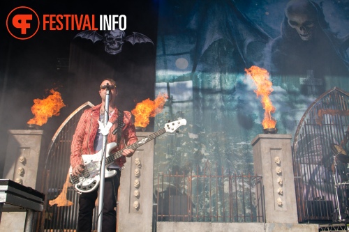 Avenged Sevenfold op Graspop Metal Meeting 2011 foto