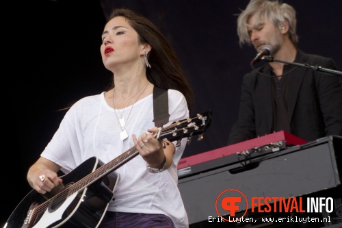 KT Tunstall op Bospop 2011 foto