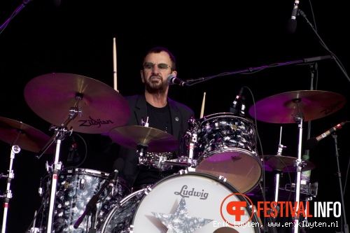 Ringo Starr op Bospop 2011 foto