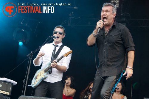 Jimmy Barnes op Bospop 2011 foto