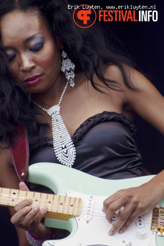 Malina Moye op Bospop 2011 foto