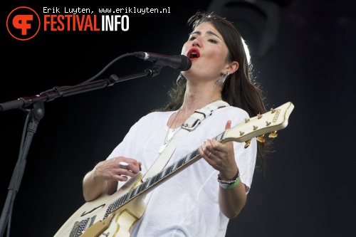 KT Tunstall op Bospop 2011 foto