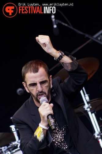 Ringo Starr op Bospop 2011 foto