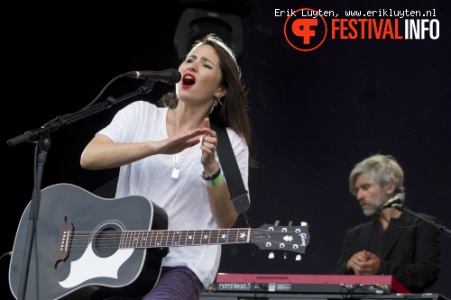 KT Tunstall op Bospop 2011 foto