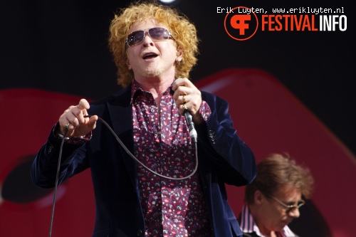 The Faces ft. Mick Hucknall op Bospop 2011 foto