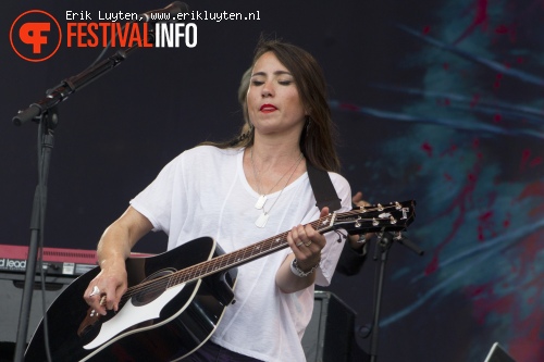 KT Tunstall op Bospop 2011 foto