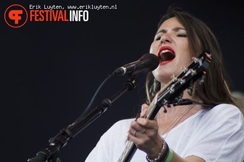 KT Tunstall op Bospop 2011 foto