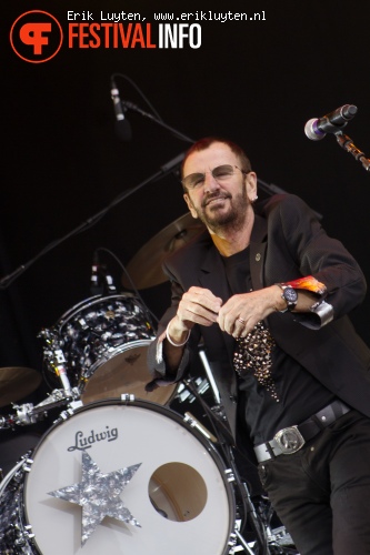 Ringo Starr op Bospop 2011 foto