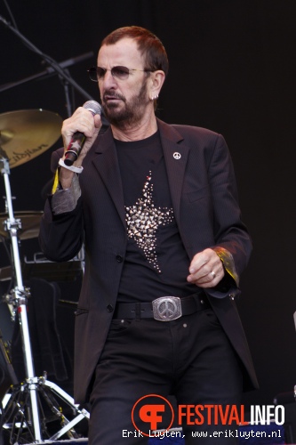 Ringo Starr op Bospop 2011 foto