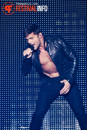 Ricky Martin op Ricky Martin - 10/7 - HMH foto