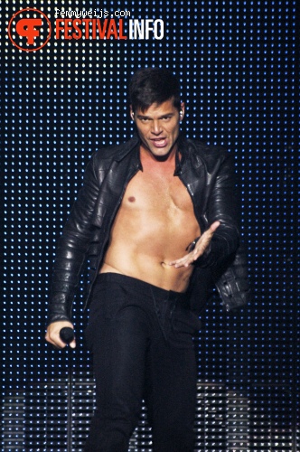 Ricky Martin op Ricky Martin - 10/7 - HMH foto