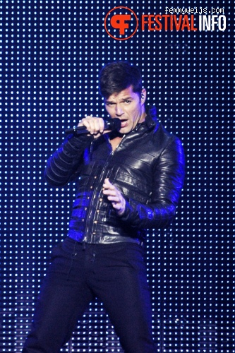 Ricky Martin op Ricky Martin - 10/7 - HMH foto